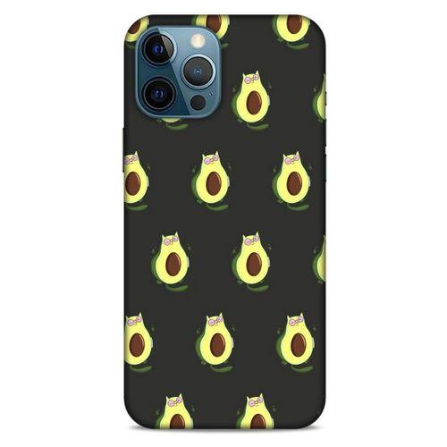 Animax Avocat Apple iPhone 12 Pro Max Kılıf Desenli Silikon