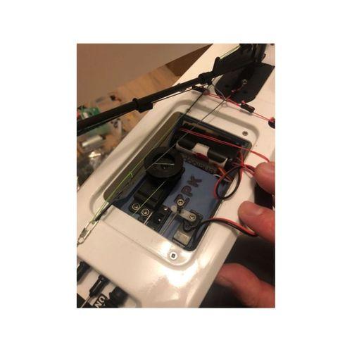 DF65 RC Yelkenli Kokpit Yükseltilmiş Yedek Parça 3D Baskı (Bu ürün Sadece Plastik parçadır - Almadan Önce Soru Sorabilirsiniz)