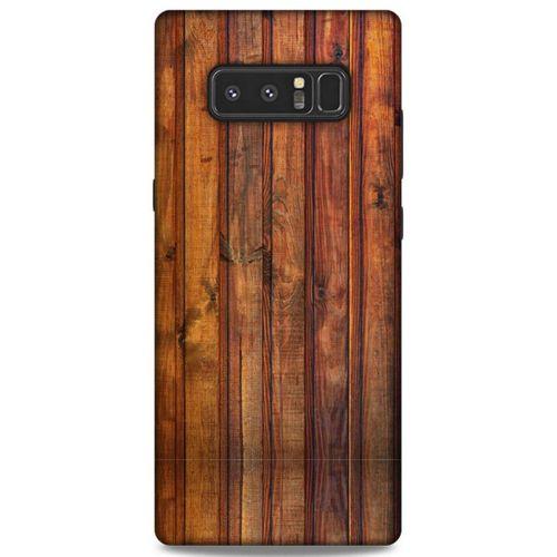 Lopard Samsung Galaxy Note 8 Uyumlu Kılıf Wood'X (10) Full Koruma Kılıfı Desenli