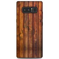 Lopard Samsung Galaxy Note 8 Uyumlu Kılıf Wood'X (10) Full Koruma Kılıfı Desenli