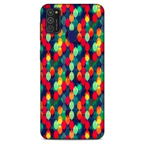 Geometrix 38 Samsung Galaxy M21 Kılıf Silikon Kapak