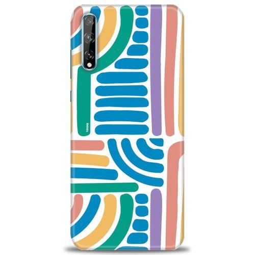 Huawei P Smart S Kılıf HD Baskılı Kılıf - Joy + Tam Ekran Koruyucu