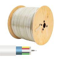 Powermaster 4+1x0.22 CCTV Kamera Kablosu 500 Metre