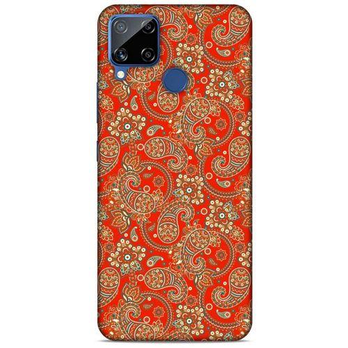Ethnic Culture (80) Oppo Realme C15 Kılıf Silikon Kapak Desenli