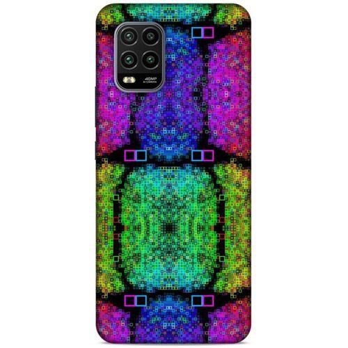 Lopard Xiaomi Mi 10 Lite Uyumlu Kılıf PiXel (17) Tasarım Kılıf Piksel Blok