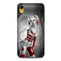 Apple iPhone XR Uyumlu Kılıf Harley Quinn (39) Liquid Crystal Kılıf Açık Limon