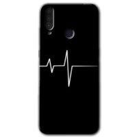 Potkal Hediye Fabrikası General Mobile GM 10 Kılıf HD Desen Baskılı Arka Kapak - Heart Rytm
