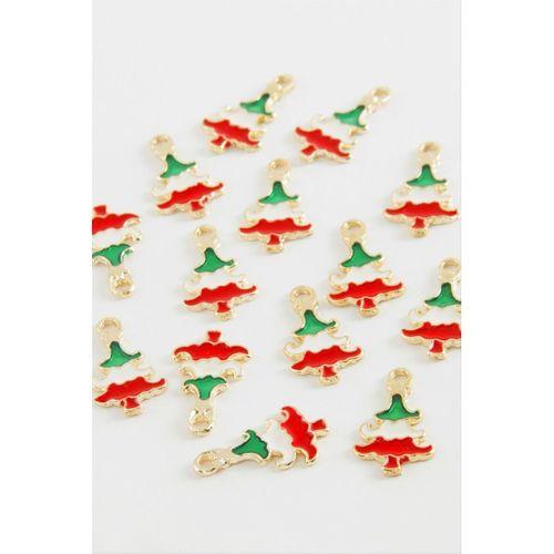 Yılbaşı Ağacı Mineli Kolye Ucu 1 Adet