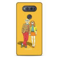 LG K61 Kılıf FunnyMaX (13) Silikon Kap Turuncu