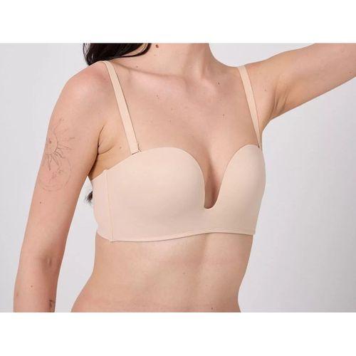 Freshness Msf05 Destekli V Dekolte Lazer Kesim Sütyen