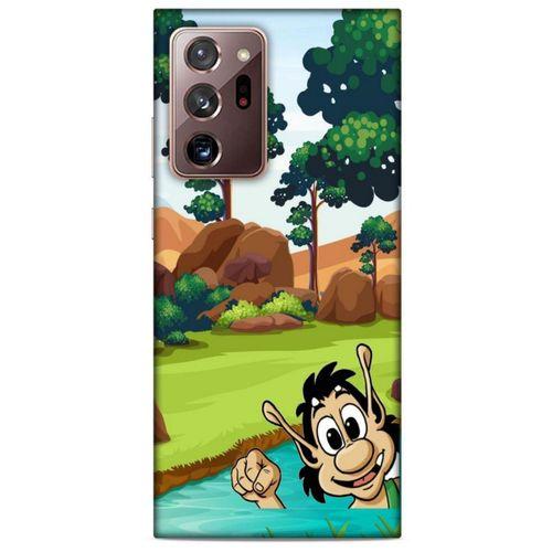 Retro (10) Desen Full Koruma Kılıfı Renkli Samsung Galaxy Note 20 Ultra Kılıf
