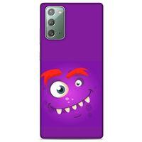 Emojix (94) Samsung Galaxy Note 20 Kılıf Silikon Kapak Desenli