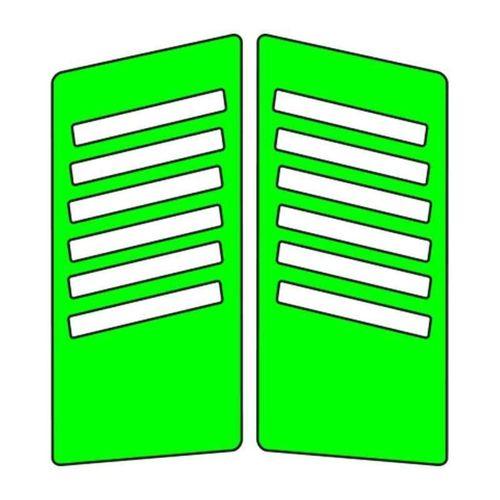 SEVGENT Cg Florasan Yeşil Yan Kapak Sticker