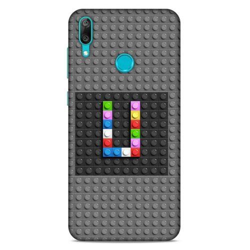 Lopard Huawei Y7 Prime 2019 Uyumlu Kılıf BloX (33) Hybrid Kılıf U Harfi