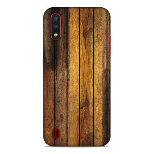 Lopard Samsung Galaxy A01 Uyumlu Kılıf Wood'X (14) Lansman Kılıf Desenli