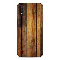 Lopard Samsung Galaxy A01 Uyumlu Kılıf Wood'X (14) Lansman Kılıf Desenli