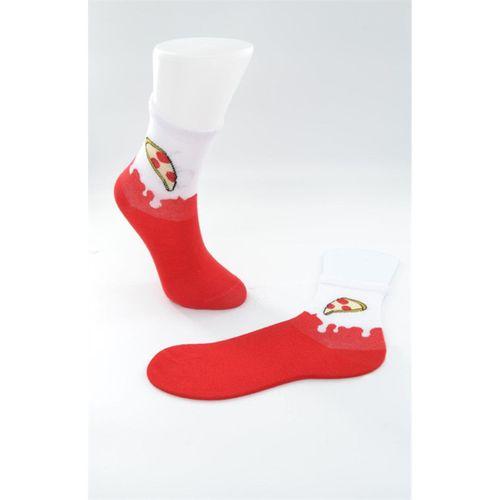 Ekinoks Sare Yiyecek Desenli Kız Çocuk Soket Çorap