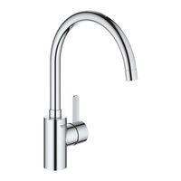 Grohe Eviye Bataryası Döner Borulu Eurosmart Cosmo Krom 32843002