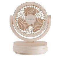 Everest Efn-509 Krem- Kahve 7 İnç 3 Kademeli 2100 Rpm Hız Duvar Tıpı Ve Masaüstü Usb Fan