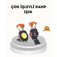 Şarj Edilebilir Çok Amaçlı Mini Fener – Güvenlik Düdüklü, Kompakt Ve Hafif Tasarım