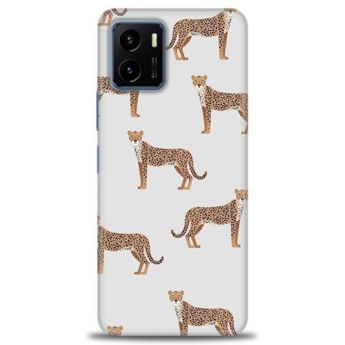 Vivo Y21 Kılıf HD Baskılı Kılıf - Kedii + Tam Ekran Koruyucu