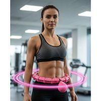 Masajlı Akıllı Hula Hoop Ayarlanabilir Fitness Çemberi