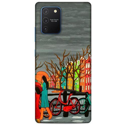 Cityx (43) Samsung Galaxy S10 Lite Kılıf Silikon Kapak Desenli