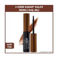 Maybelline New York Açık Ton Tattoo Brow Geçici Kaş Dövmesi - 3 Güne Kadar Kalıcı Kaş Jeli