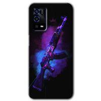 MRCİLETİSİM Oppo A55 Kılıf HD Desen Baskılı Arka Kapak + Temperli Cam - AK