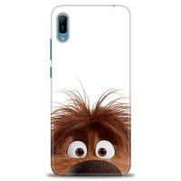 Huawei Y6 2019 Kılıf HD Baskılı Kılıf - Sevimli Köpek + Tam Ekran Koruyucu