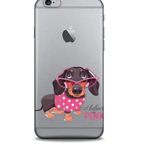 Zoologix (32) Apple Iphone 6S Plus Şeffaf Kılıf Silikon Desenli