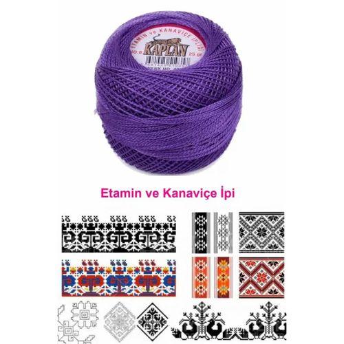 Kaplan Etamin Ve Kanaviçe İpi 8 No Kod/Renk: 495 - Royaleks