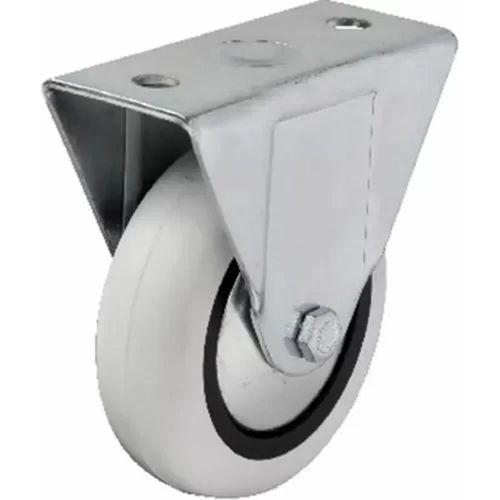 355 - 75x25 Mm Pvc Makaralı Sabit Teker 4 Adet