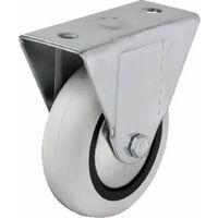 355 - 75x25 Mm Pvc Makaralı Sabit Teker 4 Adet