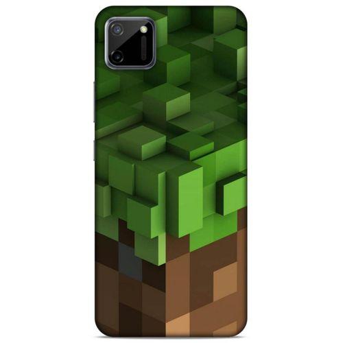 Lopard Oppo Realme C11 Uyumlu Kılıf PiXel (30) Silicone Case Block