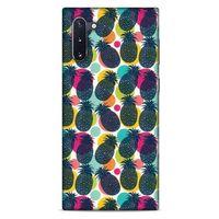 Frutix Ananas 06 Samsung Galaxy Note 10 Kılıf Desenli Silikon