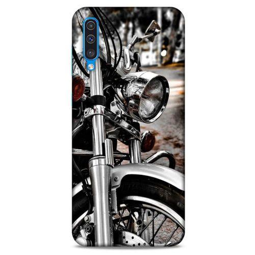 Samsung Galaxy A50 Uyumlu Kılıf Motorsiklet (49) Ultra Silikon Kılıf Harley