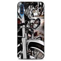 Samsung Galaxy A50 Uyumlu Kılıf Motorsiklet (49) Ultra Silikon Kılıf Harley