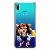 Huawei P Smart 2019 Kılıf Chihuahua Arka Kapak Koruma Desenli Full Koruyucu