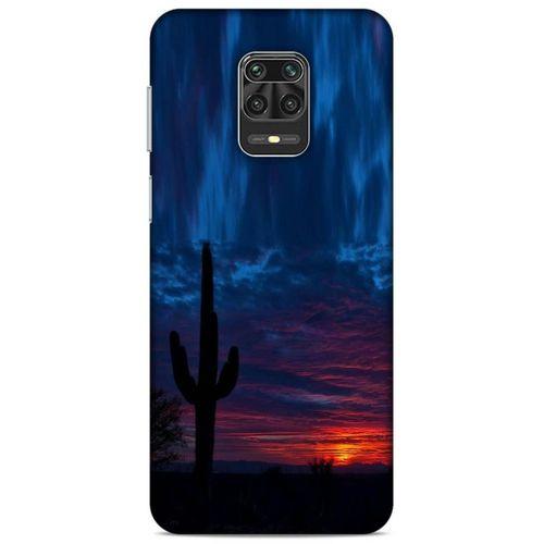 Lopard Xiaomi Redmi Note 9S Uyumlu Kılıf Gece'S (12) Koruyucu Silikon Mavi