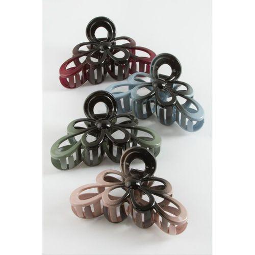 Çiçek Renkli Mandal Toka 12 cm