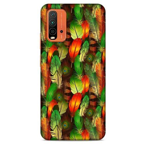 Lopard Xiaomi Redmi Note 9 4g Uyumlu Kılıf Tüyler (1) Kılıfı