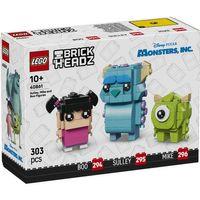 Lego Brickheadz Disney Classic Sulley, Mike ve Boo Figürleri 40861