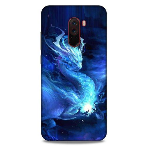 Xiaomi Pocophone F1 Kılıf Dragons (36) Glitter Kılıf Ejderha Ateşi