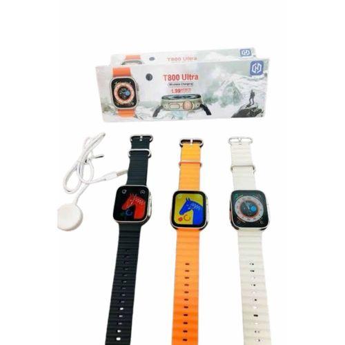 Yeni Model Akıllı Saat Ultra Smart Watch Gümüş Kasa 45mm Titreşim