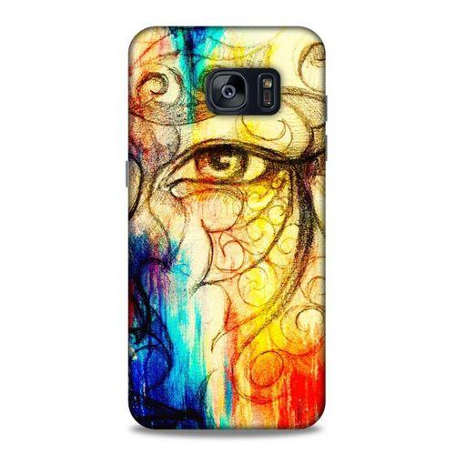 Lopard Samsung Galaxy S7 Edge Uyumlu Kılıf Manipülasyon ☻ (33) Hybrid Kılıf Baskılı