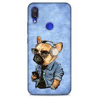 Xiaomi Redmi Note 7 Pro Kılıf Köpek Kıyafetleri (3) Kapak Pug Gömlek