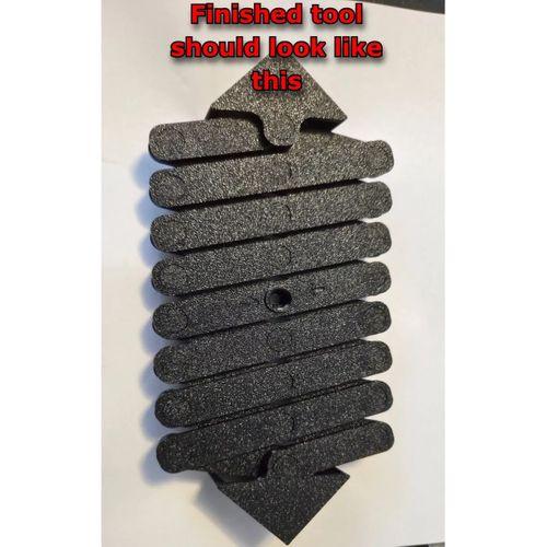 Dolap Kulpu İşaretleyicili Merkez Bulma Aparatı (Bu ürün Sadece Plastik parçadır - Almadan Önce Soru Sorabilirsiniz)