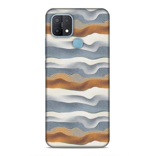 Oppo A15 Uyumlu Kılıf Romans (14) Lansman Kılıf Beyaz Gri