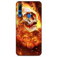 Huawei Y9 Prime 2019 Uyumlu Kılıf Motorsiklet (19) Kılıfları Kurukafa